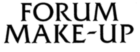 FORUM MAKE-UP Logo (EUIPO, 14.08.1996)