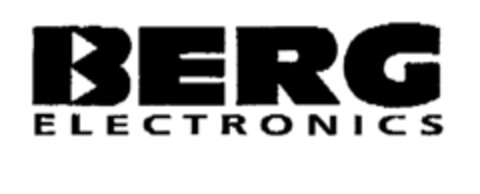 BERG ELECTRONICS Logo (EUIPO, 19.03.1997)