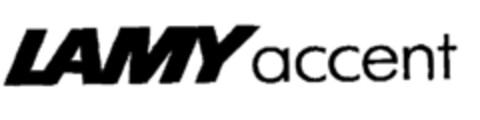 LAMY accent Logo (EUIPO, 29.10.1997)
