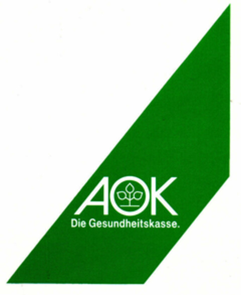 AOK Die Gesundheitskasse. Logo (EUIPO, 06.04.1998)