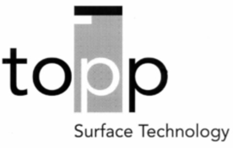 topp Surface Technology Logo (EUIPO, 28.05.1999)