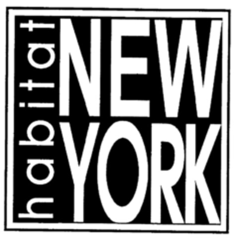 habitat NEW YORK Logo (EUIPO, 21.08.2000)