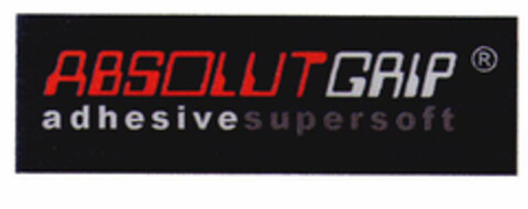 ABSOLUTGRIP adhesive supersoft Logo (EUIPO, 11/27/2000)