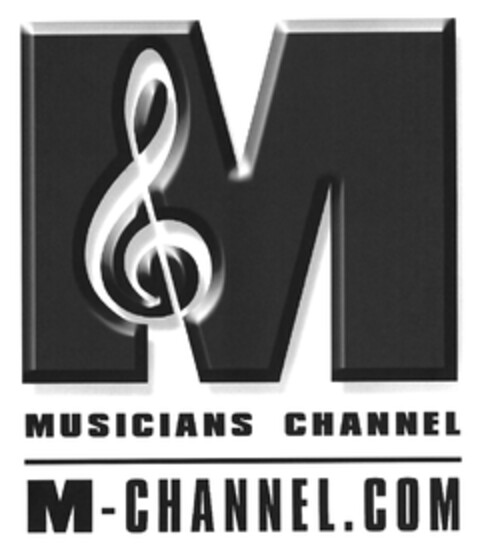 MUSICIANS CHANNEL M-CHANNEL.COM Logo (EUIPO, 02.12.2003)