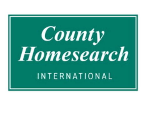 County Homesearch INTERNATIONAL Logo (EUIPO, 14.09.2004)