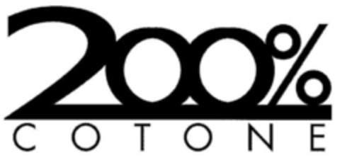 200% COTONE Logo (EUIPO, 26.05.2005)