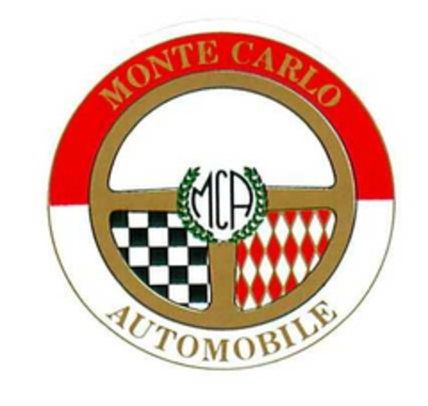 MCA MONTE CARLO AUTOMOBILE Logo (EUIPO, 03/15/2007)