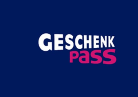 GESCHENK PASS Logo (EUIPO, 23.04.2008)