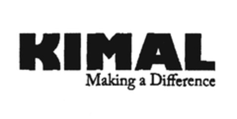 KIMAL Making a Difference Logo (EUIPO, 15.08.2008)