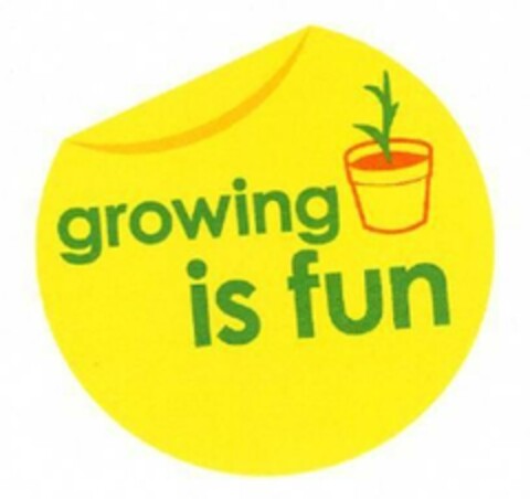 growing is fun Logo (EUIPO, 18.09.2008)