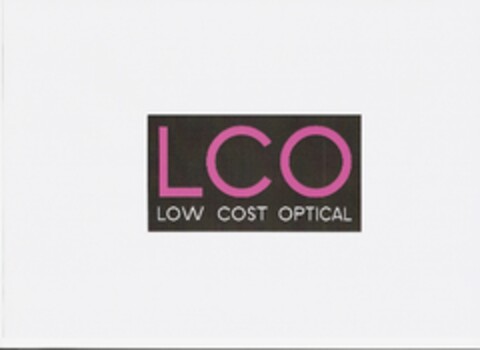 LCO LOW COST OPTICAL Logo (EUIPO, 12/10/2008)