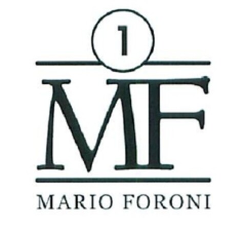 MF1 MARIO FORONI Logo (EUIPO, 24.07.2009)