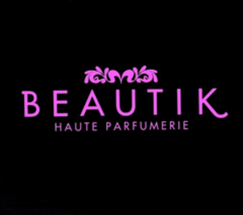 BEAUTIK, HAUTE, PARFUMERIE Logo (EUIPO, 04.02.2011)