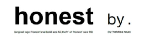 honest by. Logo (EUIPO, 27.06.2011)