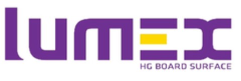 LUMEX HG BOARD SURFACE Logo (EUIPO, 26.04.2013)