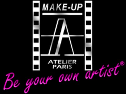 MAKE-UP ATELIER A PARIS BE YOUR OWN ARTIST Logo (EUIPO, 20.01.2014)