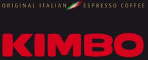 ORIGINAL ITALIAN ESPRESSO COFFEE KIMBO Logo (EUIPO, 01.04.2014)