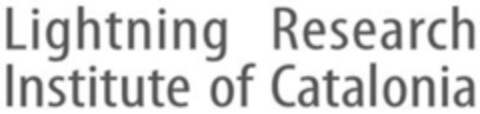 LIGHTNING RESEARCH INSTITUTE OF CATALONIA Logo (EUIPO, 22.12.2014)