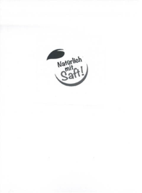 Natürlich mit Saft! Logo (EUIPO, 14.07.2015)