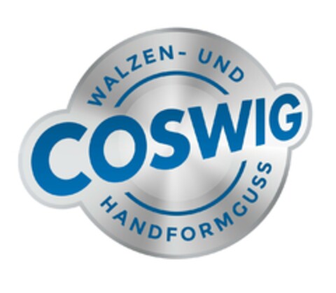 COSWIG WALZEN- UND HANDFORMGUSS Logo (EUIPO, 09.01.2016)