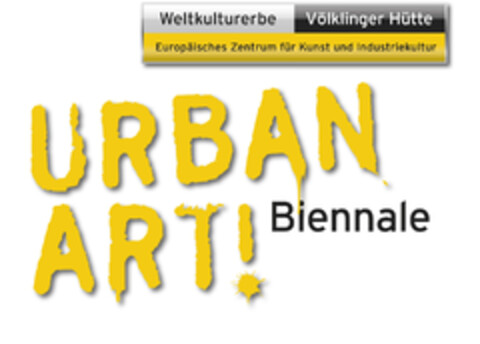 Weltkulturerbe Völklinger Hütte Europäisches Zentrum für Kunst und Industriekultur URBAN ART! Biennale Logo (EUIPO, 27.03.2017)