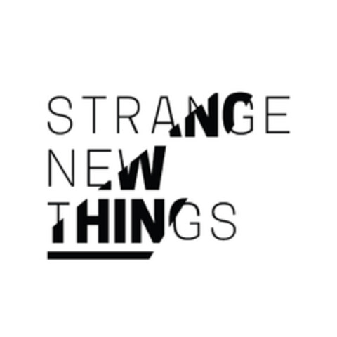 STRANGE NEW THINGS Logo (EUIPO, 22.05.2017)