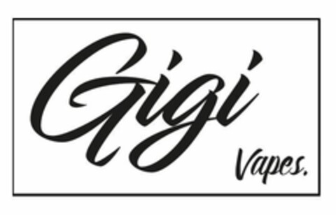 Gigi Vapes. Logo (EUIPO, 11/14/2017)