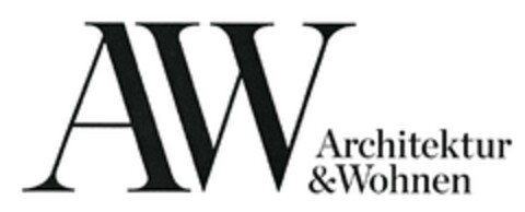 AW Architektur & Wohnen Logo (EUIPO, 11.06.2018)