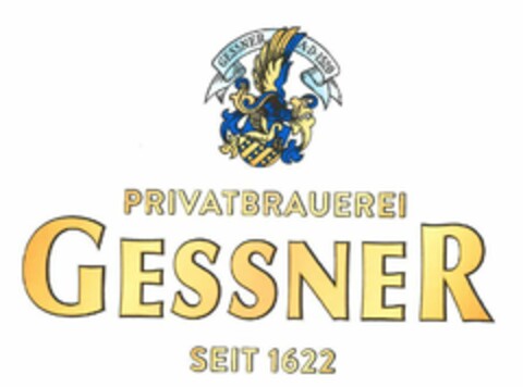 Privatbrauerei Gessner seit 1622 Logo (EUIPO, 21.04.2020)