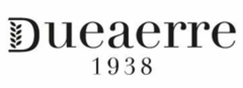 DUEAERRE 1938 Logo (EUIPO, 10.07.2020)