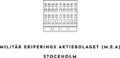 MILITÄR EKIPERINGS AKTIEBOLAGET (M.E.A) STOCKHOLM Logo (EUIPO, 07.06.2022)