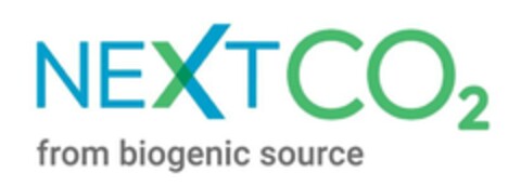 NEXTCO2 from biogenic source Logo (EUIPO, 19.10.2023)