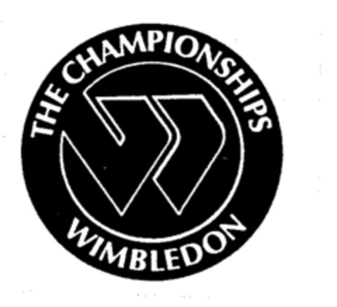 W THE CHAMPIONSHIPS WIMBLEDON Logo (EUIPO, 04/01/1996)