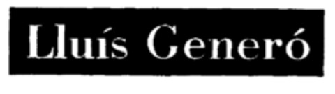 Lluís Generó Logo (EUIPO, 15.11.1996)