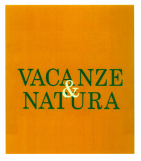 VACANZE & NATURA Logo (EUIPO, 04/28/1997)