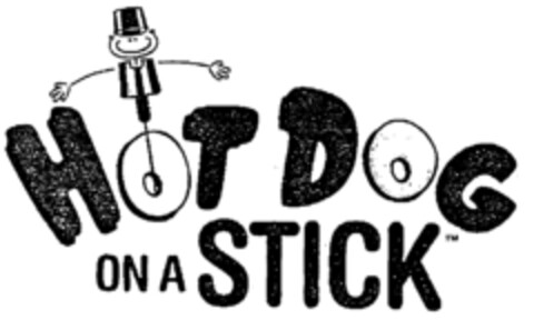 HOT DOG ON A STICK Logo (EUIPO, 06/18/1998)