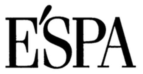E'SPA Logo (EUIPO, 18.11.1998)