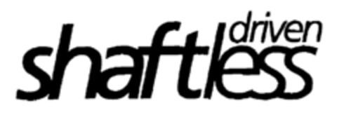 shaftless driven Logo (EUIPO, 05/05/2000)