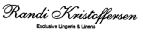 Randi Kristoffersen Exclusive Lingerie & Linens Logo (EUIPO, 27.06.2001)