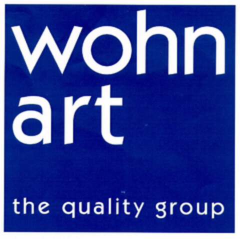 wohn art the quality group Logo (EUIPO, 12/20/2001)