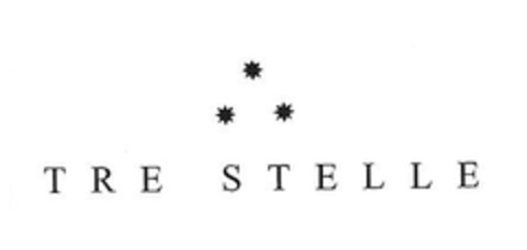 TRE STELLE Logo (EUIPO, 27.06.2003)