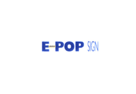 E-POP SIGN Logo (EUIPO, 07/23/2003)