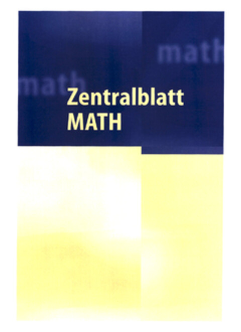 Zentralblatt MATH Logo (EUIPO, 19.08.2003)