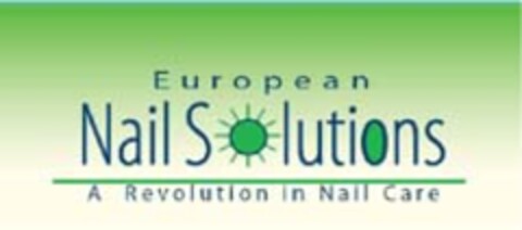 European Nail Solutions A Revolution in Nail Care Logo (EUIPO, 04/20/2004)