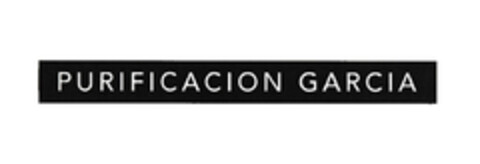 PURIFICACION GARCIA Logo (EUIPO, 13.12.2004)