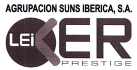 AGRUPACION SUNS IBERICA, S.A. LEIKER PRESTIGE Logo (EUIPO, 04/06/2006)