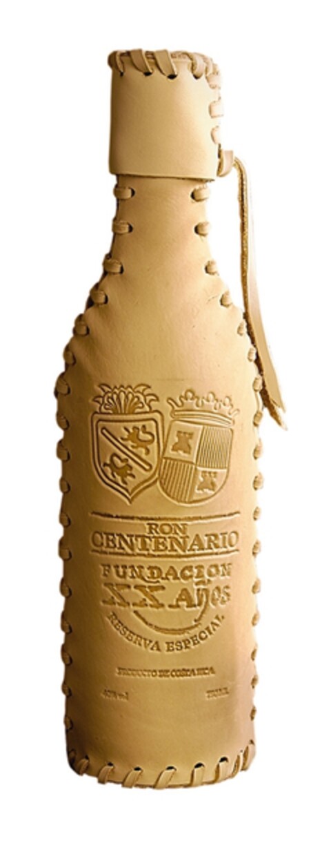 RON CENTENARIO FUNDACION XX AÑOS RESERVA ESPECIAL PRODUCTO DE COSTA RICA Logo (EUIPO, 27.09.2006)