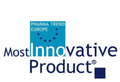 PHARMA TREND EUROPE Most Innovative Product Logo (EUIPO, 10.12.2007)