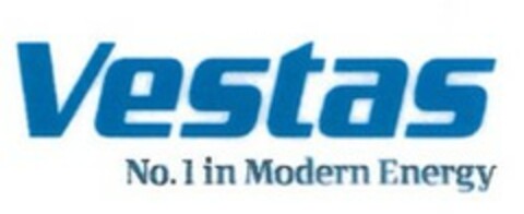 Vestas No. 1 in Modern Energy Logo (EUIPO, 02/20/2008)