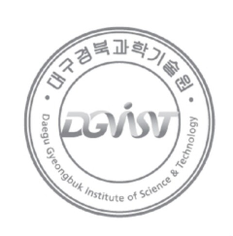 DGIST DAEGU GYEONGBUK INSTITUTE OF SCIENCE AND TECHNOLOGY Logo (EUIPO, 28.09.2009)